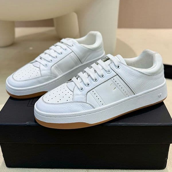 Excellent Designer SL/61 Low Top Sneaker Fashion Patchwork Comfortable Breathable Runner Shoes Men Womens Low top Flat Lace Up Casual Shoes