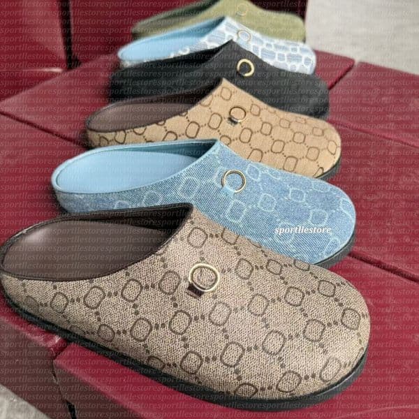 Designers clogs Slippers Slide mules Women Ladies flip flops Rubber Hollow Platform flipflops Sandals Flip Flops Scuffs Lovely Sunny Beach Shoes 35-45