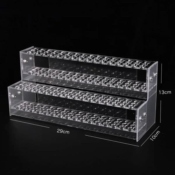 1234 Layer Mark Pen Holder Acrylic Transparent Stationery Display Shelf SpaceSaving Large Capacity Brush Storage Rack 260527