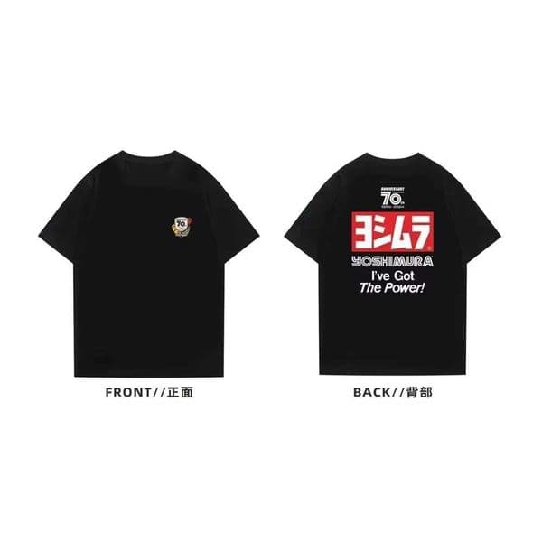 Motorcycle Modified printing 100 cotton Hot sale Unisex T-shirt 2026 Summer New Fashion loose leisure and comfort neck T-shir L260527