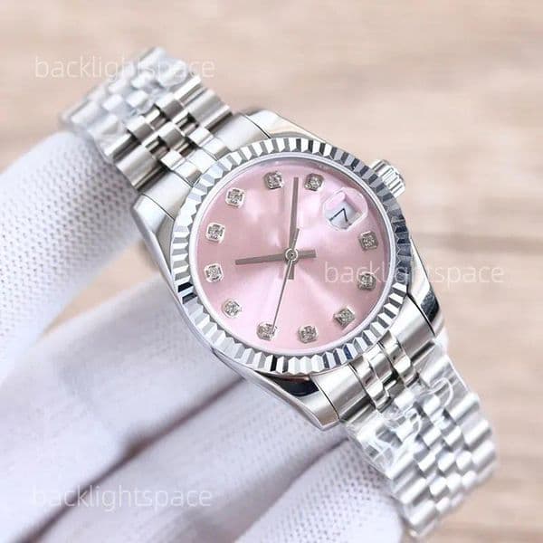 Ladies Watch Fully Automatic Mechanical Watches 31mm 28mm Stainless Steel Strap Diamond WristWatch Waterproof Design Montre de luxe WristWatches Gift