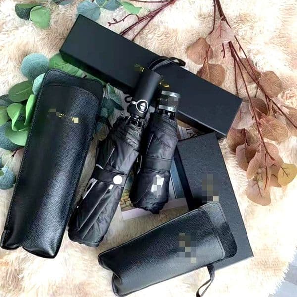 Vinyl Coated Ladies Umbrella for Outdoor Shade Auto Open and Close Feature Included