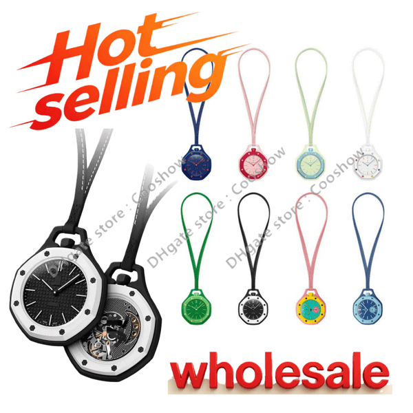 Hot wholesale Hanging watch Fashion Quartz Watch Waterproof Belt AP Pocket Watch EPOPER POP Hanging watch Nationes Rise Color HUIT BLANC Styles selling for new
