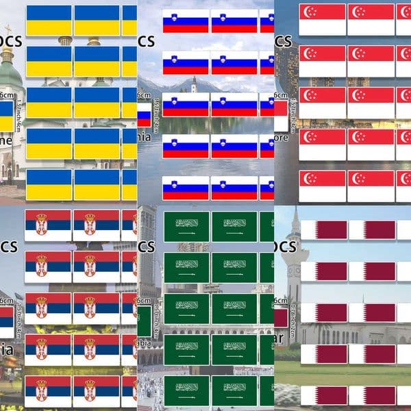 15pcs world countries stickers can be used to decorate furniture game atmosphere water bottles computer mobile phone cases Y260526