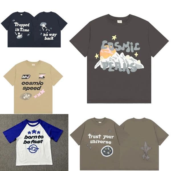 planet Planet Shirt Designer Graphic Tshirt Mens planet T Shirt Trendy Streetwear Woman planet Tshirt Hip Hop Short Sleeve Loose Casual Sports Tee 8a9 f4