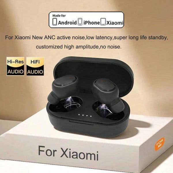 TWS Wireless BT Earphones Sport Earbuds Noise Cancelling Headsets For Redmi Airdots iPhone Headphones 26Y0527