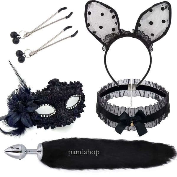 2026 New Cute Tail Anal Plug Mask Cat Ears Headbands Set Adult Games Nipple Clip Neck Collar Erotic Cosplay Sex Toys For Women 230508 266 63f 4d4 2db