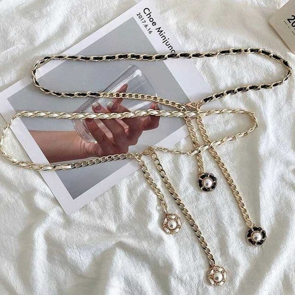 Chain Belts For Women Punk Style Metal Dress Gold Decoration Waist Chain Ladies Luxury Designer Brand Clothing Accessories L260527