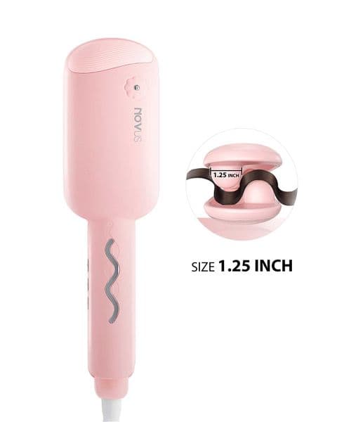Waver Curling Iron Beach Waves Curling Wand Ionic Hair Waver with Anti-Scald Hair Crimper 2 Barrel Hair Crimper 125 Inch L260526