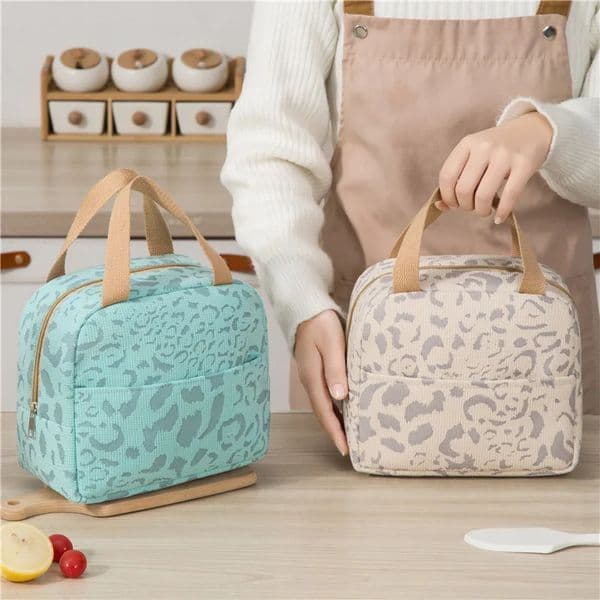 1 Pack of Ink Pattern Insulation Bag Bento Lunch Box Outdoor Travel Ice Picnic 260527