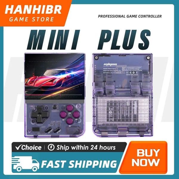 MIYOO Mini Plus Retro Pocket Emulator 35 OCA IPS Screen Handheld Console 3000mAh Multi Emulator Video Player for Miyoo35 C2605272