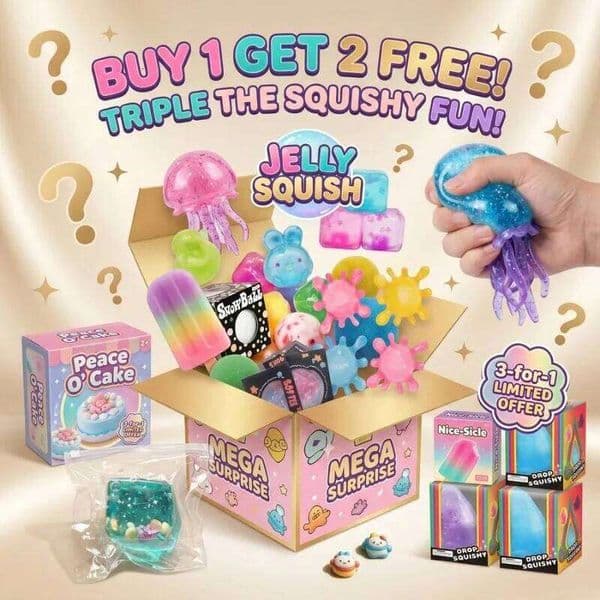 Limited-Time Offer Summer Style Squishy Mystery Box Single Cute Mixed Element Soft Stress Relief Surprise Toy 26L0528