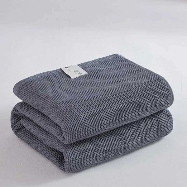 Solid Cotton Blanket for Bed Waffle Plaid Bedspread for Single Queen King Bed Sofa Blankets Throw Sofa Cover Sheet Summer Quilt C260528