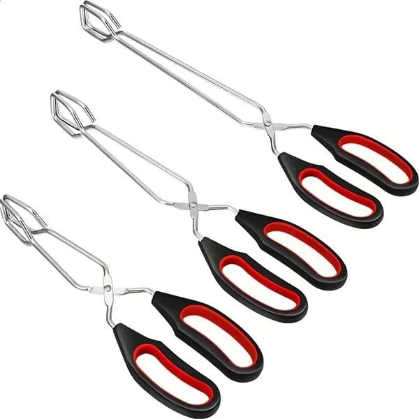 BBQ Tools Barbecue Scissor Tongs Grilled Food Tong Long Handle Scissor BBQ Bread Roast Clip Kitchen Baking Tongs BBQ Accessories 260527