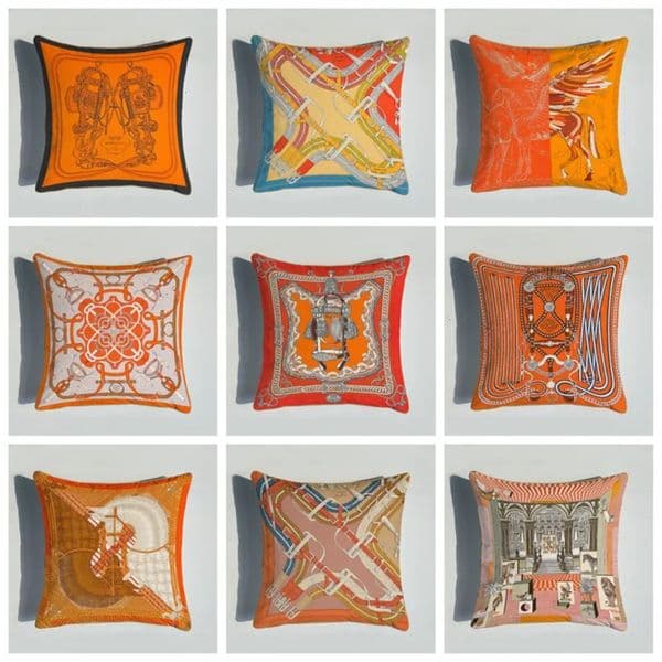 2026 cologne European-Style Light Extravagant Love Horse Style Series Duplex Printing Cushion Ktv perfume Hotel Sofa Backrest Pillow Cover Free Shipping 6 13 9