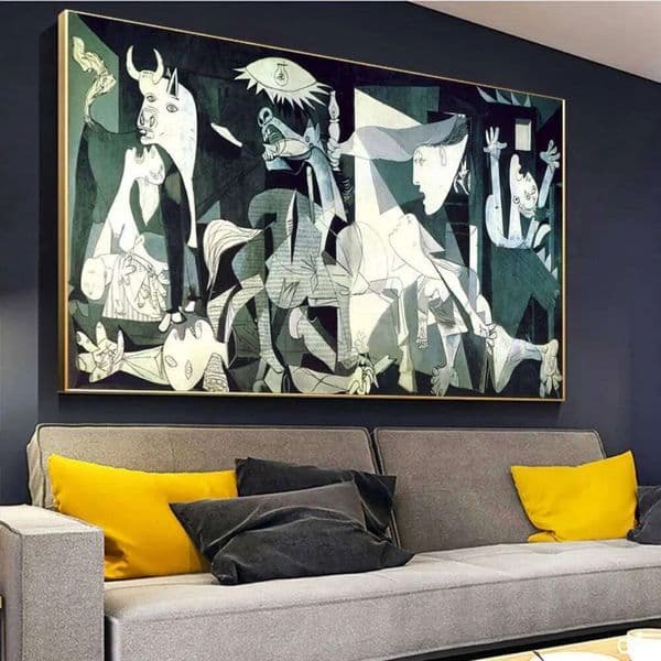 2026 World Famous Wall Art Picasso Guernica HD Canvas Oil cologne Paintings Posters & Prints Home Bedroom perfume Living Room Decoration Free Shipping 5