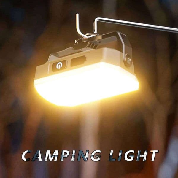Portable Outdoor Camping Lantern Super Long Battery Life Rechargeable Emergency Strong Magnet Work Light for Repair S260527