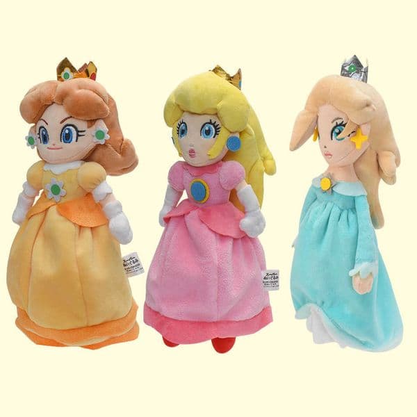 New large-sized Super princess plush dolls pink Peach yellow Daisy blue Princess L26052893UH