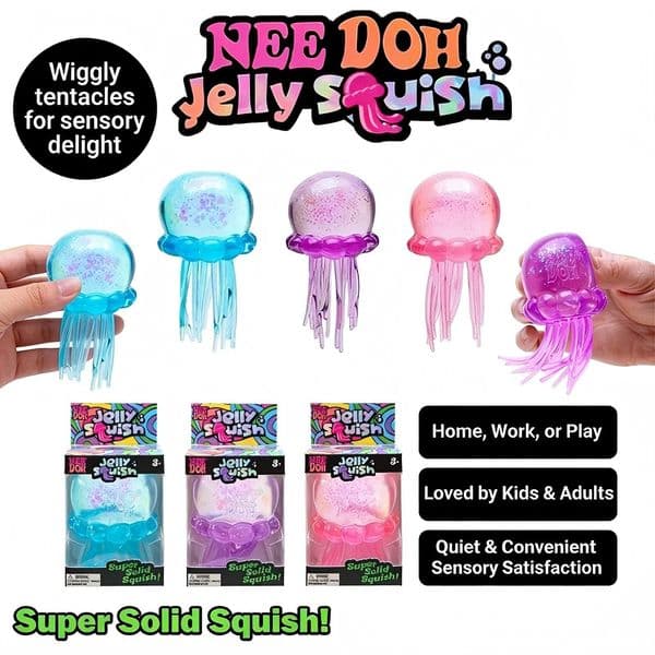 In Stock Needoh Nce Cube Soft Gel Sensory Octopus - Fun & Relaxing Squashable Play Toy Free and Fast SeaTransportation BYSEA