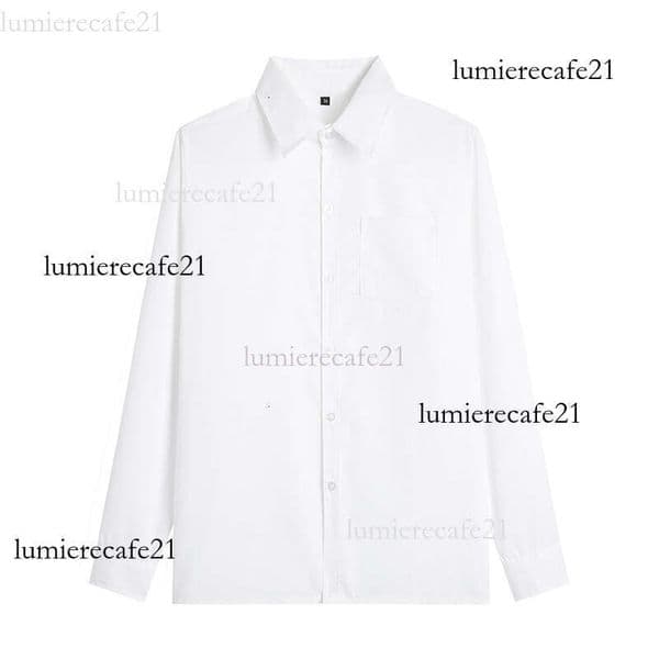 White long-sleeved shirt for women, high school student graduation uniform, plus-size class uniform top, basic JK style inner shirt 8f7 605