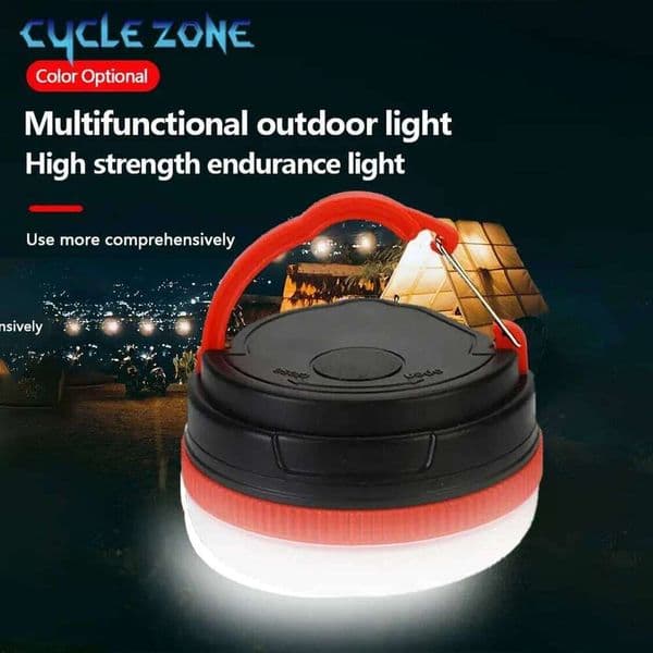 LED Camping Lights with Magnet Base 3 Modes Portable Hanging Tent Camp Lamp Emergency Light for Outdoor Night Work Hiking S260527