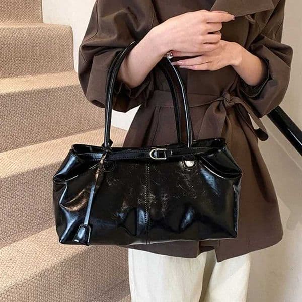 Vintage Handbag for Wen Large Capacity 2026 New Underarm Cmuting Bag Fi Fem Casual Single Shoder Tote Bag Handbags J260528