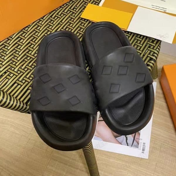 designer slippers women men sandals cowboy flat slippers summer designer sandals women high quality genuine leather slides fashionable classic beach shoe slides