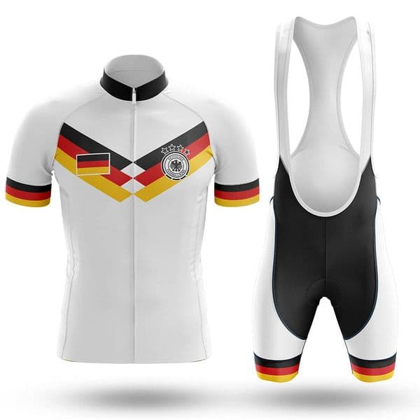 2026 Germany Cycling Jersey Set classic MTB Cycling Bib Shorts Kit Reflective Custom Bike Clothes Bicycle Clothing Maillot