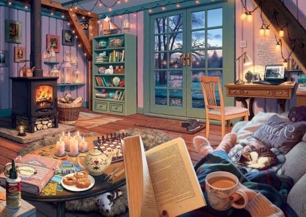 Ravensburger The Cosy Shed 300/500 Pieces Jigsaw Puzzle Parent-Child Interactive Game Family Bonding Assemble Puzzle Toy M260528