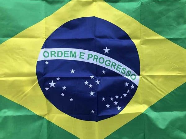 TIKI FLAG Brazil Flag 3x5fts 90x150cm polyester Brazil Br Brasil National hanging Flag for decoration C260528
