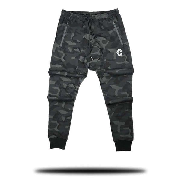 Mens Camouflage Joggers Sweatpants Tapered Slim Fit Athletic Pants Elastic Waist Drawstring Casual Trousers for Workout Running Z260528