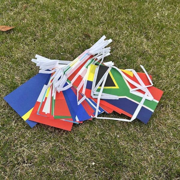 2026 football Cup Flag 14x21cm 42pcs Small World Flag Hanging Flag NEW cup Countries Flag for Bar Bunting DecorationT260528