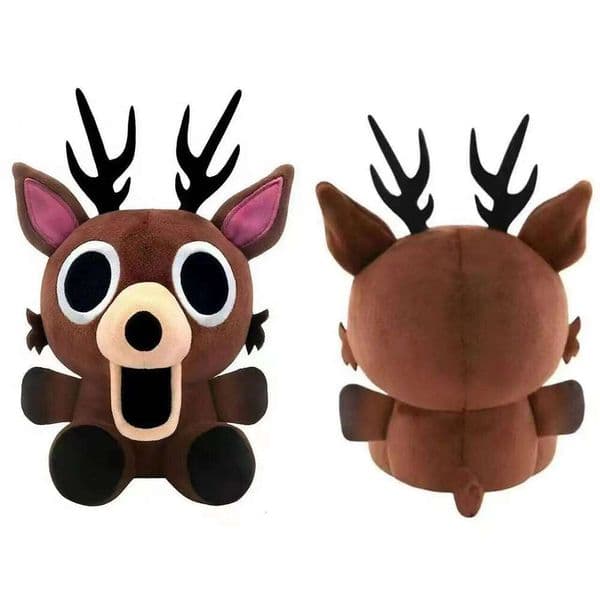 New hot Stock Deer Plush Doll 99 Nights In The Forest Anime Peripherals Toy Halloween Christmas Gift W260528