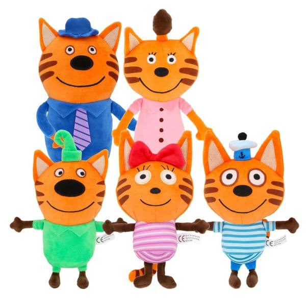 NEW Kote Kitty Dog MansPlush Toys Cute Soft Stuffed Home Room Decor Dolls For Kid Birthday Christmas Gift 25/28cm L260527