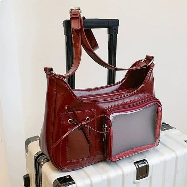 Korean Transparent Ita Bag JK Harajuku Large Capacity Crossbody Bag For Women Girl Shoulder Bag Y2k Kawaii Handbag Bolso Mujer 260528