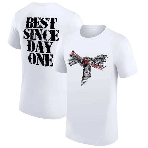 Mens WhiteBlack CM Punk Best In The World Ringer T-Shirt Sports Quick Drying Short Sleeve Top Daily Casual T-Shirt Z260528