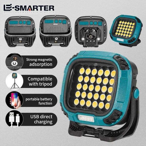 LED Rechargeable Flashlight Portable USB Charging Flashlights Power Bank Camping Waterproof Long Range Lantern S260527