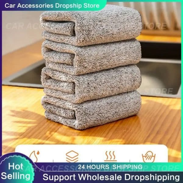 2026 Towel Microfiber Non-Stick perfume Oil Absorbent Kitchen Tools And Gadgets Cleaning Dish cologne Cloth Household Washing Free Shipping 6 022