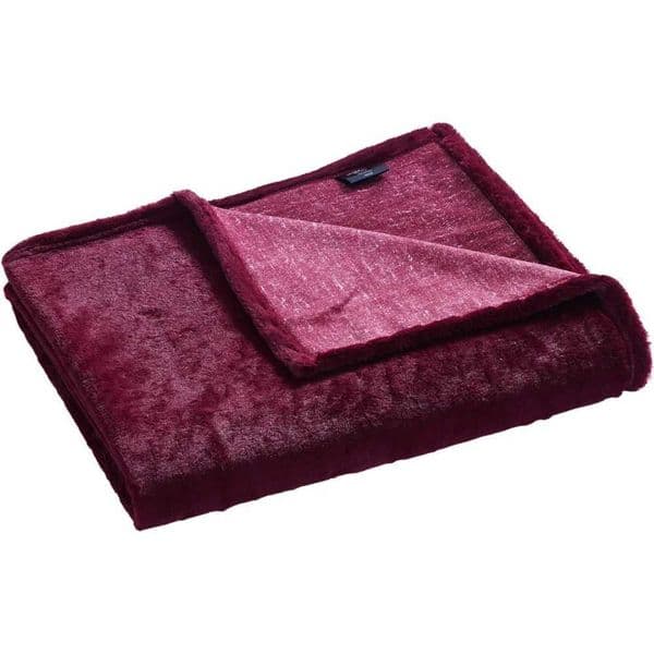 Plush Faux Fur Reversible Bed Blanket Soft Warm Lightweight Twin Size Cozy Decor Flannel Polyester Comfort Home Bedding C260528