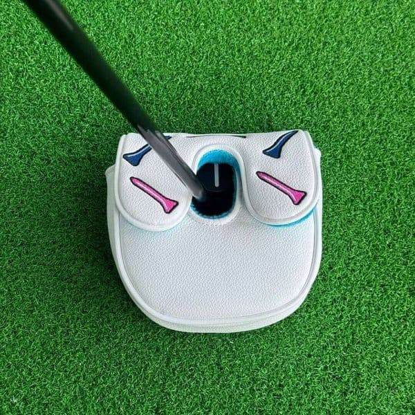 Magnetic Closure Center Shaft For DF3 Headcover With Golf Club Mallet Putter Covers Hot 26L0528