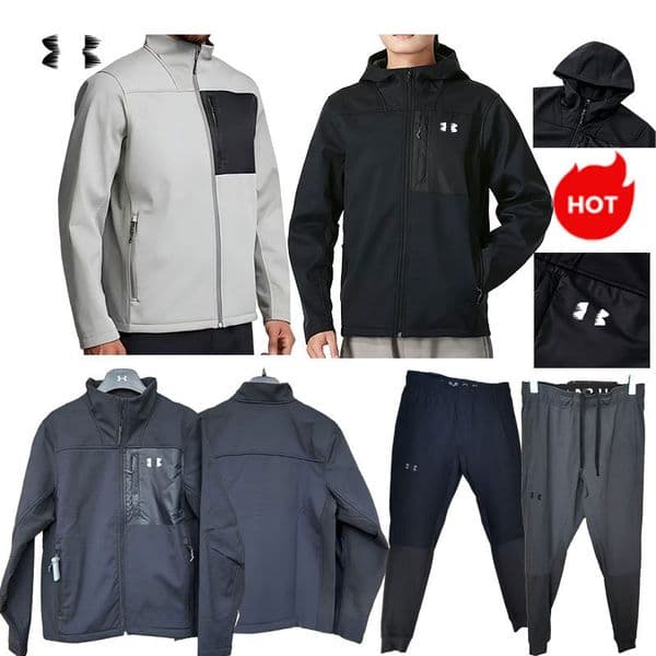 UAunderr armourr Jacket Mens designer windbreaker Windproof Hooded stand up collar Storm ColdGear Infrared Shield 2.0 Waterproof Hooded Long Sleeve Jacket