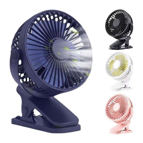 Portable Mini Hand Clip USB Quiet Desktop Electric Fan High Quality Student Dormitory Small Cooling Ventilador fan Air Coole