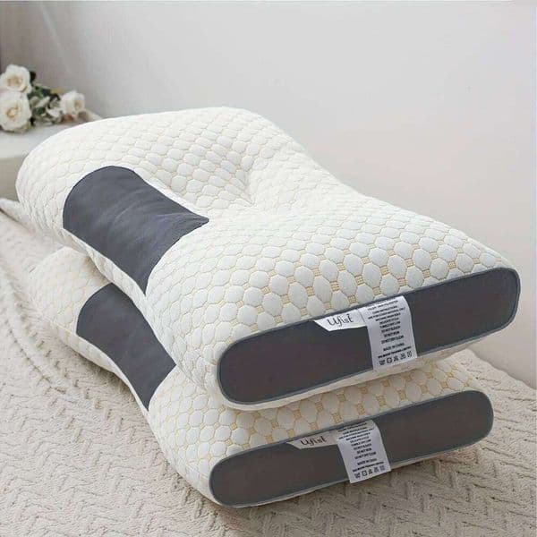 UFIST 2pcs Soft Knitted Massage Neck - High Quality Pillow Core, Removab Cover for Sleeping Comfort,Holiday Gift W260528