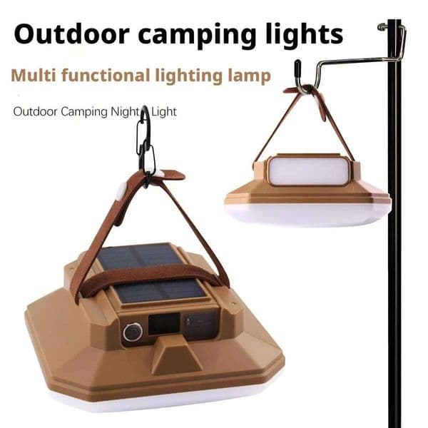 Outdoor Lantern Strong Atmosphere Repair Portable Hanging Tent Wild Camping Ground Light S260527