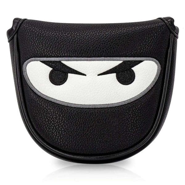 Masked Hero Fun Design Style Club Head Cover, Golf Putter Cover-PUwith Advanced Embroidery 26L0528