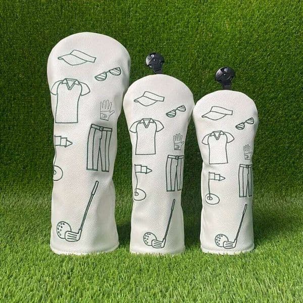 Club Covers for Protection and Style Golf Head 1 3/5 UT Wood Protective Cover 26L0528