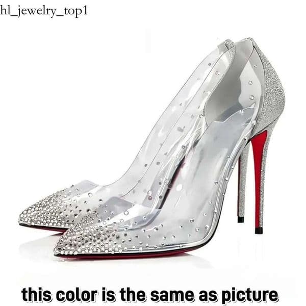 loubitonsheels Leathe Stiletto High-heels sandals pumps heels Dress shoes louboutinwomen designer shoes Evening Wedding party shoes louboutinrs heels 365