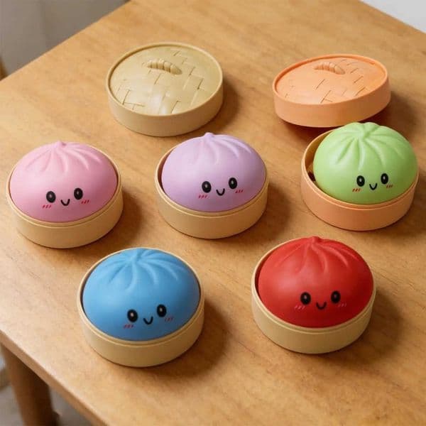 Giant Glitter Dumpling Stress Ball Soft Squeeze Decompression Toy for Adult Anxiety Relief M260528