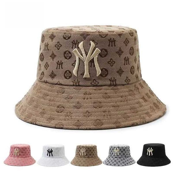 Unisex Letter Embroidery Fisherman Hat Women Summer Versatile Sunscreen Hats Sun Hat Men Trend Bucket Hats L260528