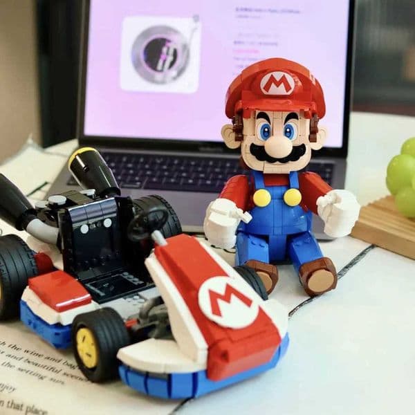 2026 New Creative 72037 Standard Kart Model Building Blocks Ic Game Racing Car Assembly Bricks Toys For Kids Christmas Birthday Gift T251112 Toy A Y260528